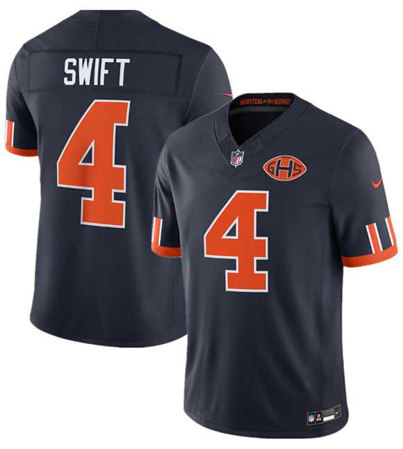 Men's Chicago Bears #4 D'Andre Swift Navy 2026 F.U.S.E. Rivalries Collection Limited Stitched Jersey Dzhi,We sell and wholesale Men's Chicago Bears #4 D'Andre Swift Navy 2026 F.U.S.E. Rivalries Collection Limited Stitched Jersey Dzhi on line form chian!