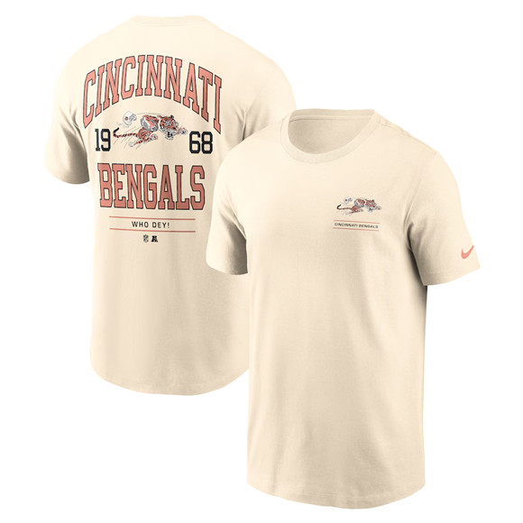 Men's Cincinnati Bengals Natural Freestyle Essential T-Shirt,We sell and wholesale Men's Cincinnati Bengals Natural Freestyle Essential T-Shirt on line form chian!
