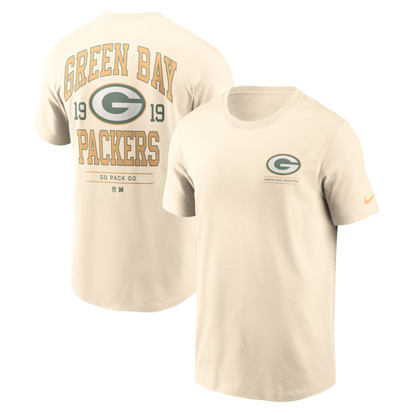 Men's Green Bay Packers Natural Freestyle Essential T-Shirt,We sell and wholesale Men's Green Bay Packers Natural Freestyle Essential T-Shirt on line form chian!