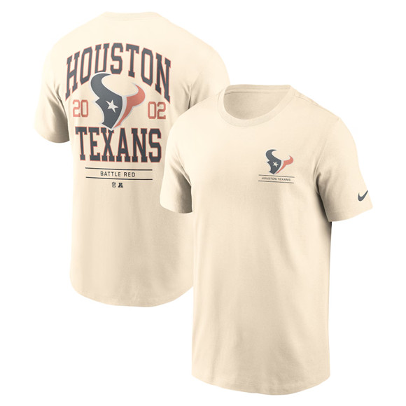 Men's Houston Texans Natural Freestyle Essential T-Shirt,We sell and wholesale Men's Houston Texans Natural Freestyle Essential T-Shirt on line form chian!