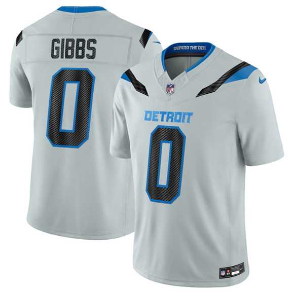 Men's Detroit Lions #0 Jahmyr Gibbs Silver 2026 F.U.S.E. Rivalries Collection Limited Stitched Jersey Dzhi,We sell and wholesale Men's Detroit Lions #0 Jahmyr Gibbs Silver 2026 F.U.S.E. Rivalries Collection Limited Stitched Jersey Dzhi on line form chian!