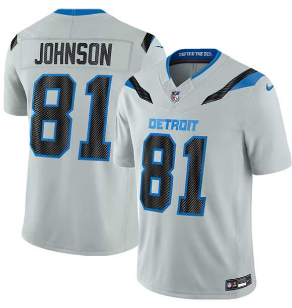 Men's Detroit Lions #81 Calvin Johnson Silver 2026 F.U.S.E. Rivalries Collection Limited Stitched Jersey Dzhi,We sell and wholesale Men's Detroit Lions #81 Calvin Johnson Silver 2026 F.U.S.E. Rivalries Collection Limited Stitched Jersey Dzhi on line form chian!