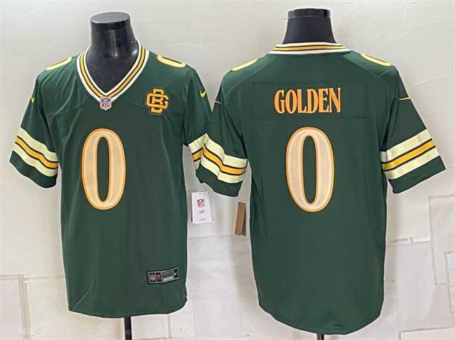 Men's Green Bay Packers #0 Matthew Golden Dark Green 2026 Rivalries Collection Limited Stitched Game Jersey,We sell and wholesale Men's Green Bay Packers #0 Matthew Golden Dark Green 2026 Rivalries Collection Limited Stitched Game Jersey on line form chian!