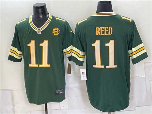 Men's Green Bay Packers #11 Jayden Reed Dark Green 2026 Rivalries Collection Limited Stitched Jersey,We sell and wholesale Men's Green Bay Packers #11 Jayden Reed Dark Green 2026 Rivalries Collection Limited Stitched Jersey on line form chian!