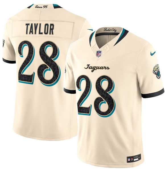 Men's Jacksonville Jaguars #28 Fred Taylor Cream 2026 F.U.S.E. Rivalries Collection Limited Stitched Jersey Dzhi,We sell and wholesale Men's Jacksonville Jaguars #28 Fred Taylor Cream 2026 F.U.S.E. Rivalries Collection Limited Stitched Jersey Dzhi on line form chian!