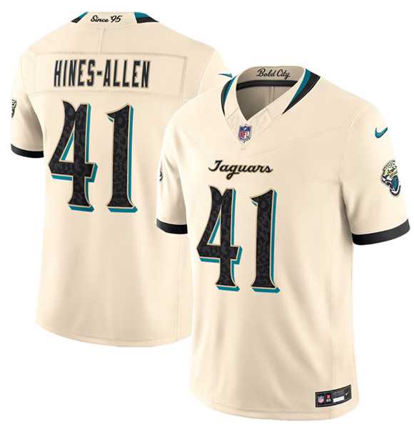 Men's Jacksonville Jaguars #41 Josh Hines-Allen Cream 2026 F.U.S.E. Rivalries Collection Limited Stitched Jersey Dzhi,We sell and wholesale Men's Jacksonville Jaguars #41 Josh Hines-Allen Cream 2026 F.U.S.E. Rivalries Collection Limited Stitched Jersey Dzhi on line form chian!