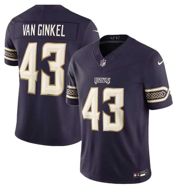 Men's Minnesota Vikings #43 Andrew Van Ginkel Deep Purple 2026 F.U.S.E. Rivalries Collection Limited Stitched Jersey Dzhi,We sell and wholesale Men's Minnesota Vikings #43 Andrew Van Ginkel Deep Purple 2026 F.U.S.E. Rivalries Collection Limited Stitched Jersey Dzhi on line form chian!