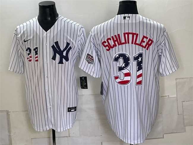 Men's New York Yankees #31 Cam Schlittler White 2026 All-Star Edition Stars & Stripes Stadium Pick-A-Player Stitched Jersey Dzhi,We sell and wholesale Men's New York Yankees #31 Cam Schlittler White 2026 All-Star Edition Stars & Stripes Stadium Pick-A-Player Stitched Jersey Dzhi on line form chian!
