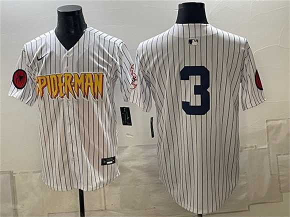 Men's New York Yankees X Spider-Man #3 Babe Ruth White Limited Stitched Jersey Dzhi,We sell and wholesale Men's New York Yankees X Spider-Man #3 Babe Ruth White Limited Stitched Jersey Dzhi on line form chian!