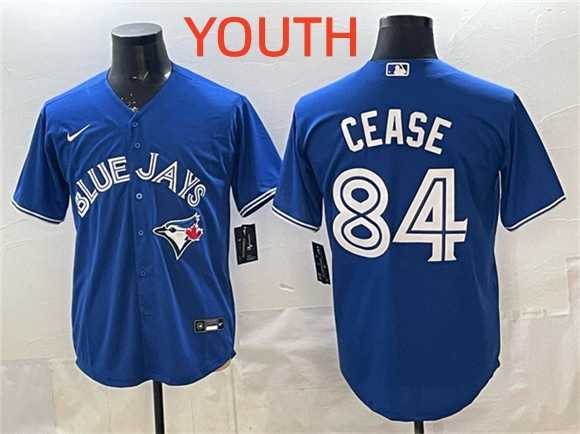 Youth Toronto Blue Jays #84 Dylan Cease Blue 2025 Cool Base Stitched Jersey,We sell and wholesale Youth Toronto Blue Jays #84 Dylan Cease Blue 2025 Cool Base Stitched Jersey on line form chian!