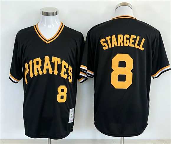 Men's Pittsburgh Pirates #8 Willie Stargell Black Stitched Jersey,We sell and wholesale Men's Pittsburgh Pirates #8 Willie Stargell Black Stitched Jersey on line form chian!