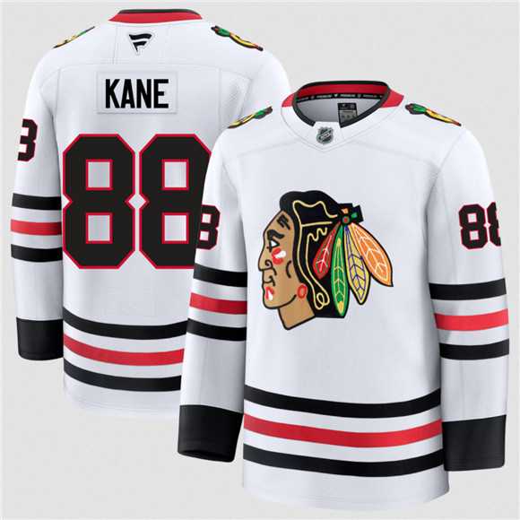 Men's Chicago Blackhawks #88 Patrick Kane White 2024-25 Away Stitched Hockey Jersey Dzhi,We sell and wholesale Men's Chicago Blackhawks #88 Patrick Kane White 2024-25 Away Stitched Hockey Jersey Dzhi on line form chian!