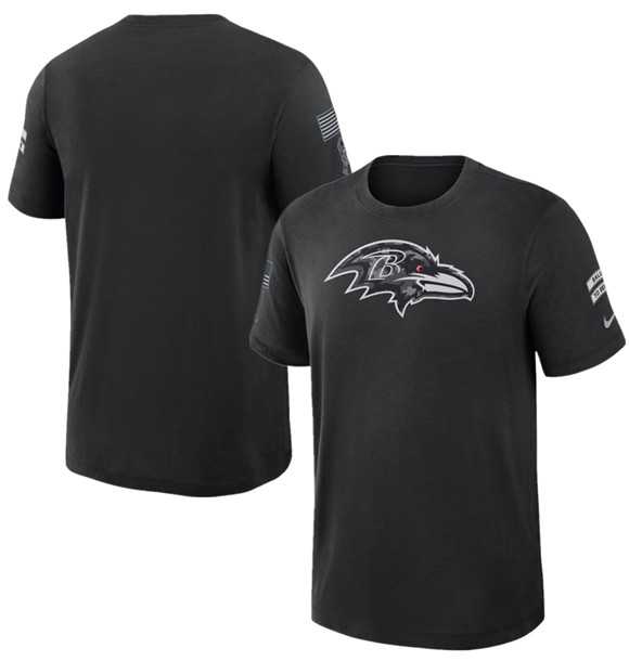 Men's Baltimore Ravens Black 2026 Salute to Service Slub T-Shirt,We sell and wholesale Men's Baltimore Ravens Black 2026 Salute to Service Slub T-Shirt on line form chian!