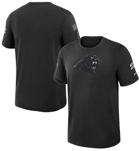 Men's Carolina Panthers Black 2026 Salute to Service Slub T-Shirt,We sell and wholesale Men's Carolina Panthers Black 2026 Salute to Service Slub T-Shirt on line form chian!