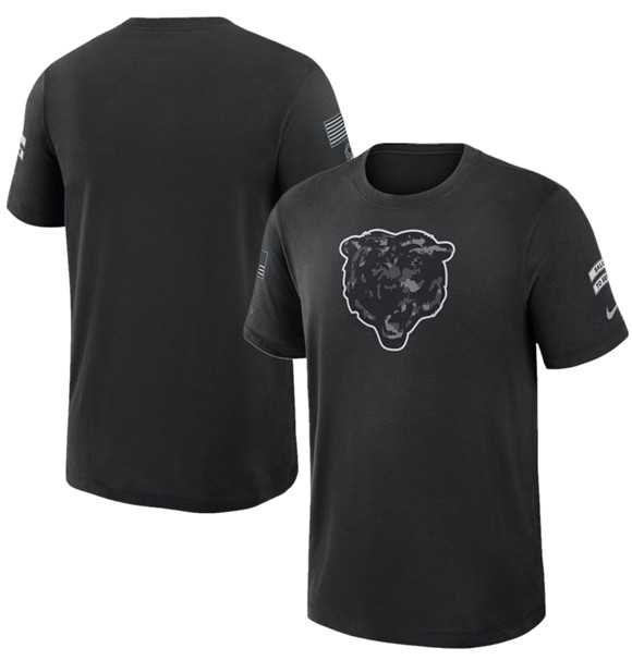 Men's Chicago Bears Black 2026 Salute to Service Slub T-Shirt,We sell and wholesale Men's Chicago Bears Black 2026 Salute to Service Slub T-Shirt on line form chian!