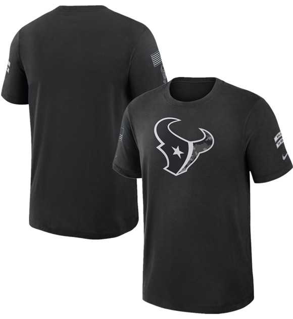 Men's Houston Texans Black 2026 Salute to Service Slub T-Shirt,We sell and wholesale Men's Houston Texans Black 2026 Salute to Service Slub T-Shirt on line form chian!