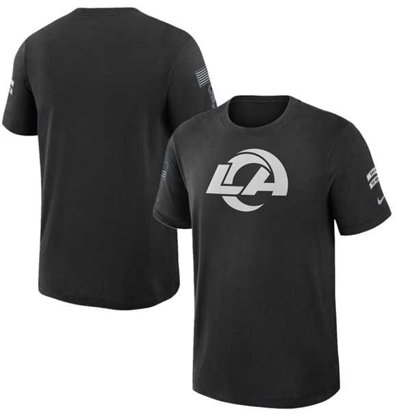 Men's Los Angeles Rams Black 2026 Salute to Service Slub T-Shirt,We sell and wholesale Men's Los Angeles Rams Black 2026 Salute to Service Slub T-Shirt on line form chian!