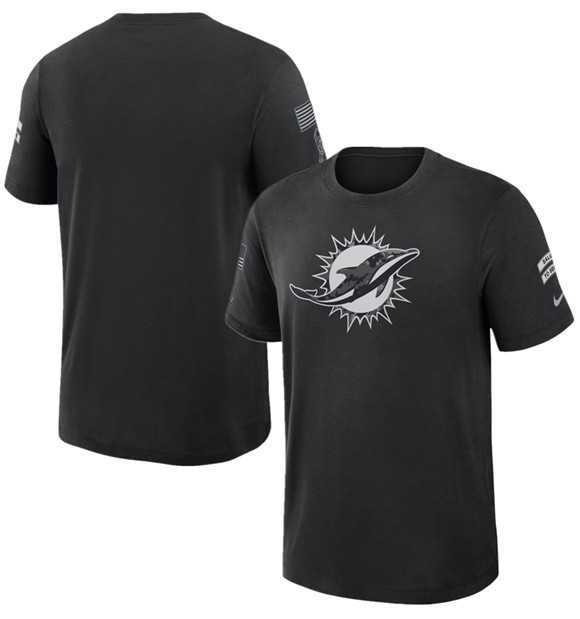 Men's Miami Dolphins Black 2026 Salute to Service Slub T-Shirt,We sell and wholesale Men's Miami Dolphins Black 2026 Salute to Service Slub T-Shirt on line form chian!