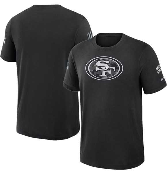 Men's San Francisco 49ers Black 2026 Salute to Service Slub T-Shirt,We sell and wholesale Men's San Francisco 49ers Black 2026 Salute to Service Slub T-Shirt on line form chian!
