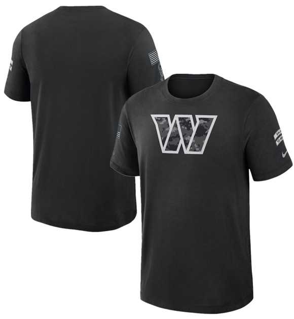 Men's Washington Commanders Black 2026 Salute to Service Slub T-Shirt,We sell and wholesale Men's Washington Commanders Black 2026 Salute to Service Slub T-Shirt on line form chian!