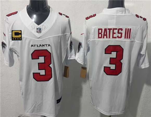 Men's Atlanta Falcons #3 Jessie Bates III White 2026 New F.U.S.E. 4-Star C Patch Vapor Untouchable Limited Stitched Jersey,We sell and wholesale Men's Atlanta Falcons #3 Jessie Bates III White 2026 New F.U.S.E. 4-Star C Patch Vapor Untouchable Limited Stitched Jersey on line form chian!