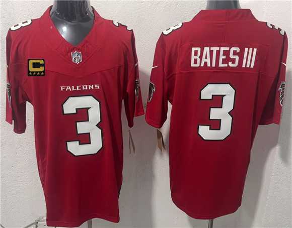 Men's Atlanta Falcons #3 Jessie Bates III Red 2026 New F.U.S.E. 4-Star C Patch Vapor Untouchable Limited Stitched Jersey,We sell and wholesale Men's Atlanta Falcons #3 Jessie Bates III Red 2026 New F.U.S.E. 4-Star C Patch Vapor Untouchable Limited Stitched Jersey on line form chian!
