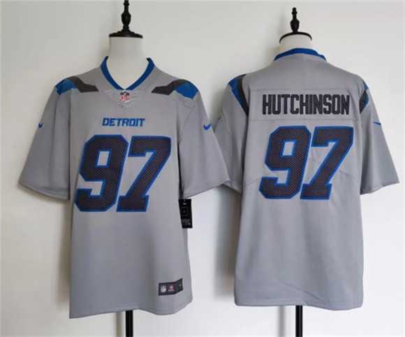 Men's Detroit Lions #97 Aidan Hutchinson Silver 2026 Rivalries Collection Limited Stitched Jersey,We sell and wholesale Men's Detroit Lions #97 Aidan Hutchinson Silver 2026 Rivalries Collection Limited Stitched Jersey on line form chian!