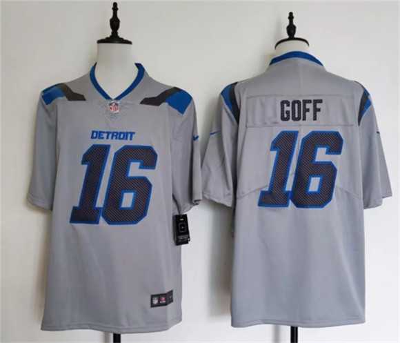 Men's Detroit Lions #16 Jared Goff Silver 2026 Rivalries Collection Limited Stitched Jersey,We sell and wholesale Men's Detroit Lions #16 Jared Goff Silver 2026 Rivalries Collection Limited Stitched Jersey on line form chian!