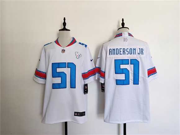 Men's Houston Texans #51 Will Anderson Jr. White 2026  Rivalries Collection Limited Stitched Jersey,We sell and wholesale Men's Houston Texans #51 Will Anderson Jr. White 2026  Rivalries Collection Limited Stitched Jersey on line form chian!