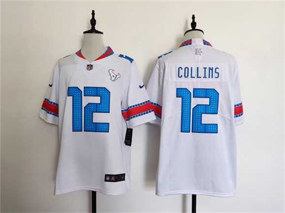 Men's Houston Texans #12 Nico Collins White 2026 Rivalries Collection Limited Stitched Jersey,We sell and wholesale Men's Houston Texans #12 Nico Collins White 2026 Rivalries Collection Limited Stitched Jersey on line form chian!