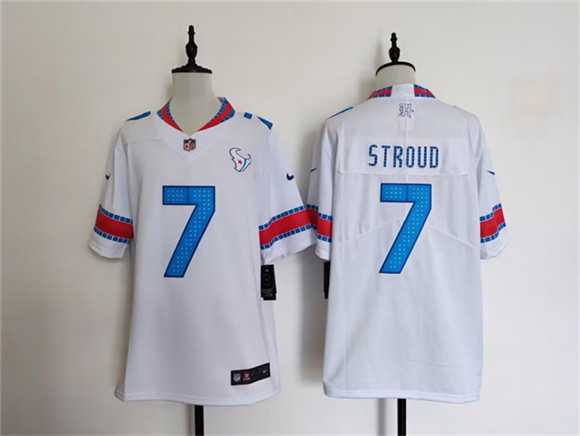 Men's Houston Texans #7 C.J. Stroud White 2026 Rivalries Collection Limited Stitched Jersey,We sell and wholesale Men's Houston Texans #7 C.J. Stroud White 2026 Rivalries Collection Limited Stitched Jersey on line form chian!