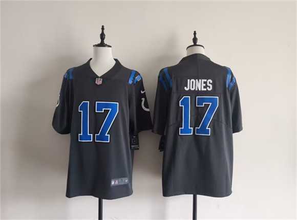 Men's Indianapolis Colts #17 Daniel Jones Dark Gray 2026 Rivalries Collection Limited Stitched Jersey,We sell and wholesale Men's Indianapolis Colts #17 Daniel Jones Dark Gray 2026 Rivalries Collection Limited Stitched Jersey on line form chian!