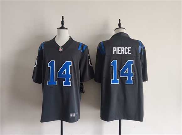 Men's Indianapolis Colts #14 Alec Pierce Dark Gray 2026 Rivalries Collection Limited Stitched Jersey,We sell and wholesale Men's Indianapolis Colts #14 Alec Pierce Dark Gray 2026 Rivalries Collection Limited Stitched Jersey on line form chian!