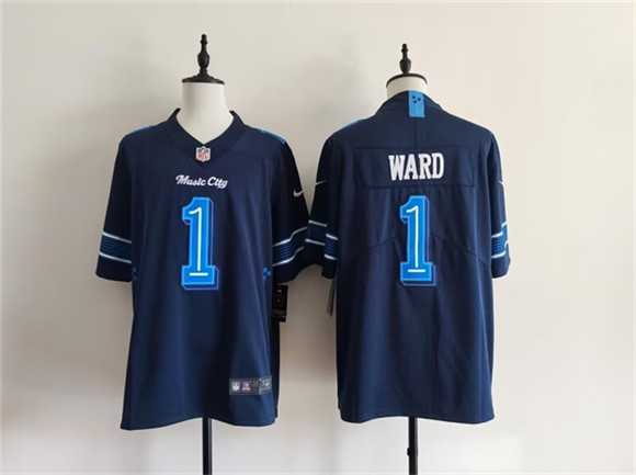 Men's Tennessee Titans #1 Cameron Ward Navy 2026 'Music City' Rivalries Collection Limited Stitched Jersey,We sell and wholesale Men's Tennessee Titans #1 Cameron Ward Navy 2026 'Music City' Rivalries Collection Limited Stitched Jersey on line form chian!