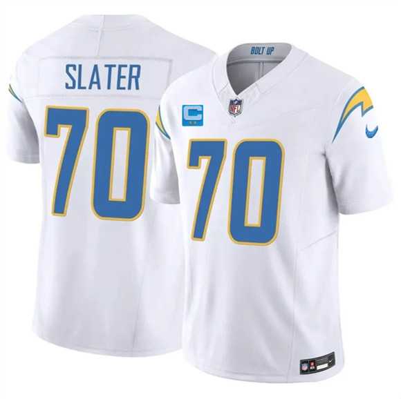 Men's Los Angeles Chargers #70 Rashawn Slater White 2026 F.U.S.E. 2-Star C Patch Vapor Limited Stitched Jersey Dzhi,We sell and wholesale Men's Los Angeles Chargers #70 Rashawn Slater White 2026 F.U.S.E. 2-Star C Patch Vapor Limited Stitched Jersey Dzhi on line form chian!