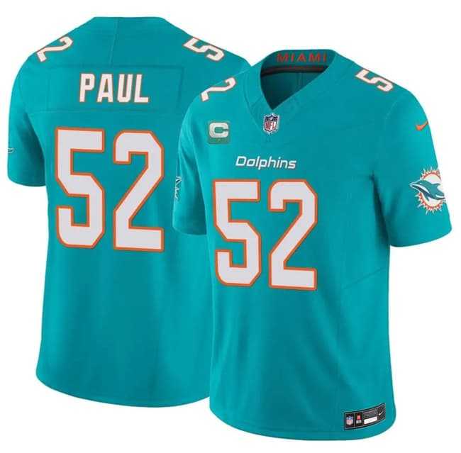 Men's Miami Dolphins #52 Patrick Paul Aqua 2026 F.U.S.E. 1-Star C Patch Vapor Limited Stitched Jersey Dzhi,We sell and wholesale Men's Miami Dolphins #52 Patrick Paul Aqua 2026 F.U.S.E. 1-Star C Patch Vapor Limited Stitched Jersey Dzhi on line form chian!
