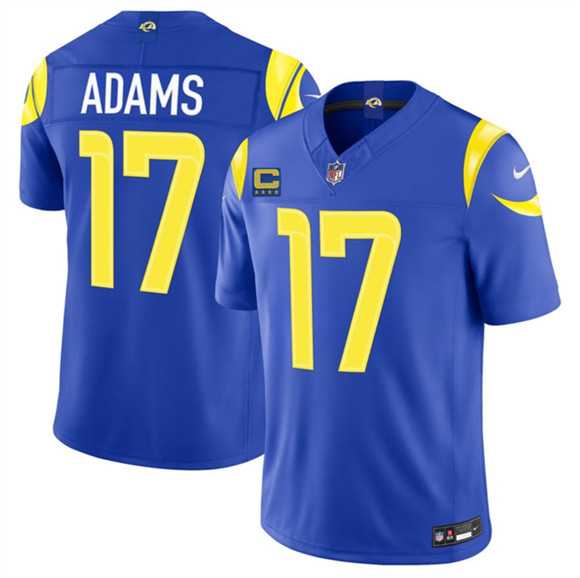 Men's Los Angeles Rams #17 Davante Adams Royal 2026 F.U.S.E. 4-Star C Patch Vapor Limited Stitched Jersey Dzhi,We sell and wholesale Men's Los Angeles Rams #17 Davante Adams Royal 2026 F.U.S.E. 4-Star C Patch Vapor Limited Stitched Jersey Dzhi on line form chian!