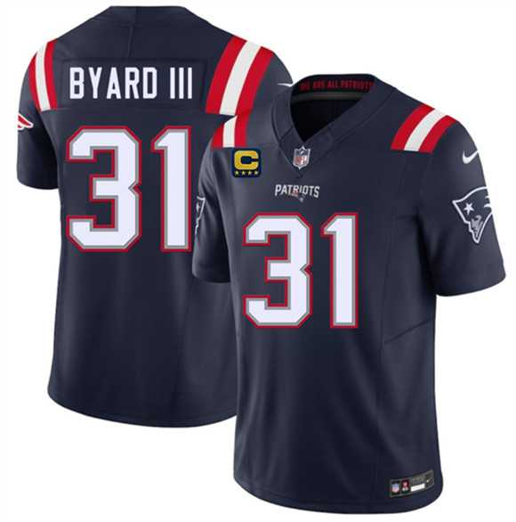 Men's New England Patriots #31 Kevin Byard III Navy 2026 F.U.S.E. 4-Star C Pach Vapor Limited Stitched Jersey Dzhi,We sell and wholesale Men's New England Patriots #31 Kevin Byard III Navy 2026 F.U.S.E. 4-Star C Pach Vapor Limited Stitched Jersey Dzhi on line form chian!