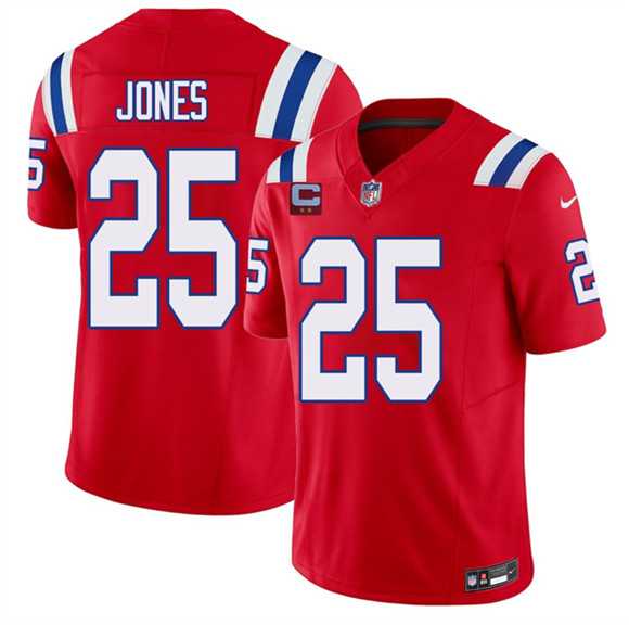 Men's New England Patriots #25 Marcus Jones Red 2026 F.U.S.E. 2-Star C Pach Vapor Limited Stitched Jersey Dzhi,We sell and wholesale Men's New England Patriots #25 Marcus Jones Red 2026 F.U.S.E. 2-Star C Pach Vapor Limited Stitched Jersey Dzhi on line form chian!