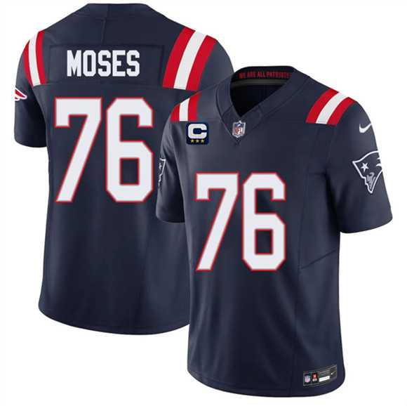 Men's New England Patriots #76 Morgan Moses Navy 2026 F.U.S.E. 3-Star C Pach Vapor Limited Stitched Jersey Dzhi,We sell and wholesale Men's New England Patriots #76 Morgan Moses Navy 2026 F.U.S.E. 3-Star C Pach Vapor Limited Stitched Jersey Dzhi on line form chian!