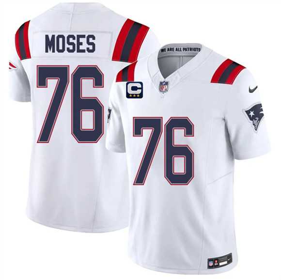 Men's New England Patriots #76 KMorgan Moses White 2026 F.U.S.E. 3-Star C Pach Vapor Limited Stitched Jersey Dzhi,We sell and wholesale Men's New England Patriots #76 KMorgan Moses White 2026 F.U.S.E. 3-Star C Pach Vapor Limited Stitched Jersey Dzhi on line form chian!