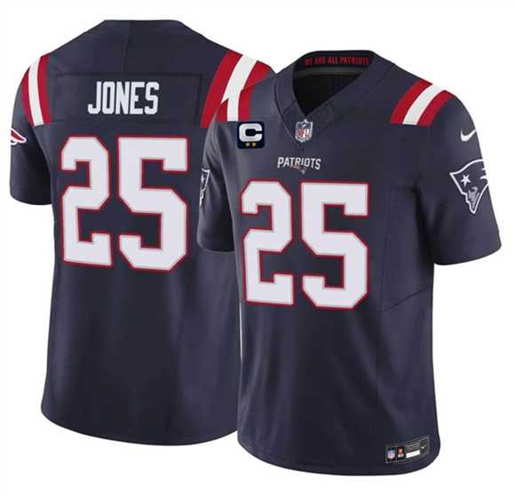Men's New England Patriots #25 Marcus Jones Navy 2026 F.U.S.E. 2-Star C Pach Vapor Limited Stitched Jersey Dzhi,We sell and wholesale Men's New England Patriots #25 Marcus Jones Navy 2026 F.U.S.E. 2-Star C Pach Vapor Limited Stitched Jersey Dzhi on line form chian!