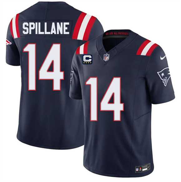 Men's New England Patriots #14 Robert Spillane Navy 2026 F.U.S.E. 4-Star C Pach Vapor Limited Stitched Jersey Dzhi,We sell and wholesale Men's New England Patriots #14 Robert Spillane Navy 2026 F.U.S.E. 4-Star C Pach Vapor Limited Stitched Jersey Dzhi on line form chian!