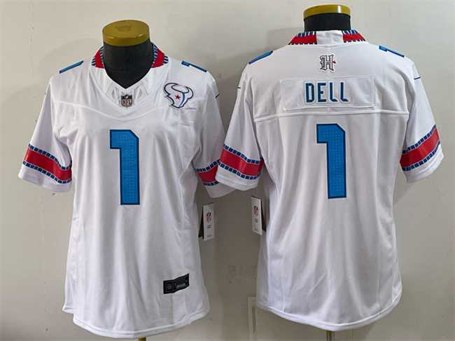 Youth Houston Texans #1 Tank Dell White 2026 F.U.S.E. Rivalries Collection Limited Stitched Jersey,We sell and wholesale Youth Houston Texans #1 Tank Dell White 2026 F.U.S.E. Rivalries Collection Limited Stitched Jersey on line form chian!