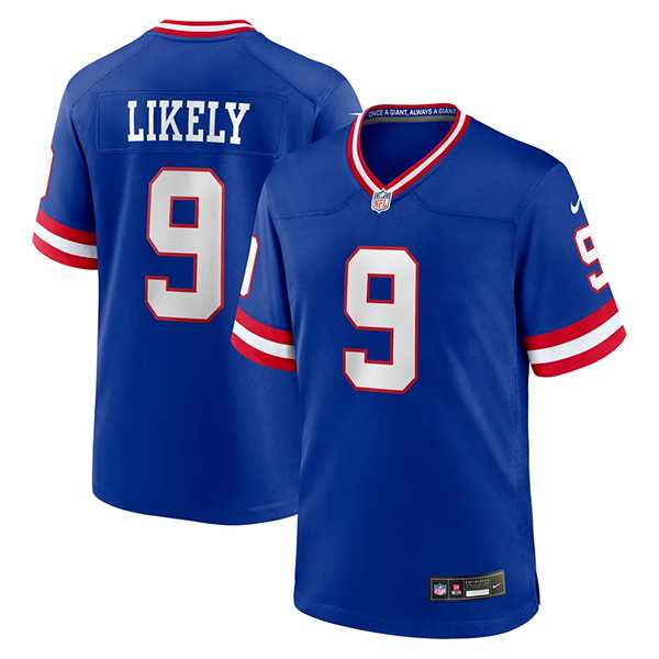 Men's New York Giants #9 Isaiah Likely Blue 2026 Classic Vapor Untouchable Limited Stitched Jersey Dzhi,We sell and wholesale Men's New York Giants #9 Isaiah Likely Blue 2026 Classic Vapor Untouchable Limited Stitched Jersey Dzhi on line form chian!