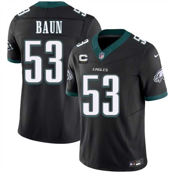 Men's Philadelphia Eagles #53 Jaelan Phillips Black 2026 F.U.S.E. 2-Star C Patch Vapor Untouchable Limited Stitched Jersey Dzhi,We sell and wholesale Men's Philadelphia Eagles #53 Jaelan Phillips Black 2026 F.U.S.E. 2-Star C Patch Vapor Untouchable Limited Stitched Jersey Dzhi on line form chian!