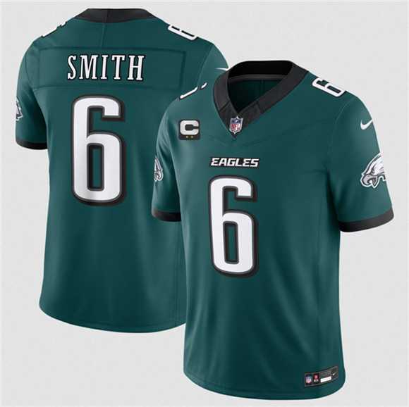 Men's Philadelphia Eagles #6 DeVonta Smith Green 2026 F.U.S.E. 2-Star C Patch Vapor Untouchable Limited Stitched Jersey Dzhi,We sell and wholesale Men's Philadelphia Eagles #6 DeVonta Smith Green 2026 F.U.S.E. 2-Star C Patch Vapor Untouchable Limited Stitched Jersey Dzhi on line form chian!