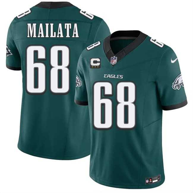 Men's Philadelphia Eagles #68 Jordan Mailata Green 2026 F.U.S.E. 3-Star C Patch Vapor Untouchable Limited Stitched Jersey Dzhi,We sell and wholesale Men's Philadelphia Eagles #68 Jordan Mailata Green 2026 F.U.S.E. 3-Star C Patch Vapor Untouchable Limited Stitched Jersey Dzhi on line form chian!