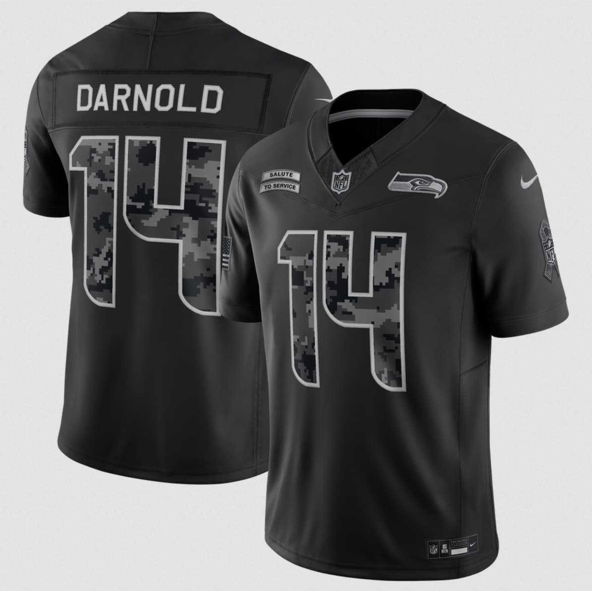 Men's Seattle Seahawks #14 Sam Darnold Black 2026 F.U.S.E. Salute to Service Limited Stitched Jersey,We sell and wholesale Men's Seattle Seahawks #14 Sam Darnold Black 2026 F.U.S.E. Salute to Service Limited Stitched Jersey on line form chian!