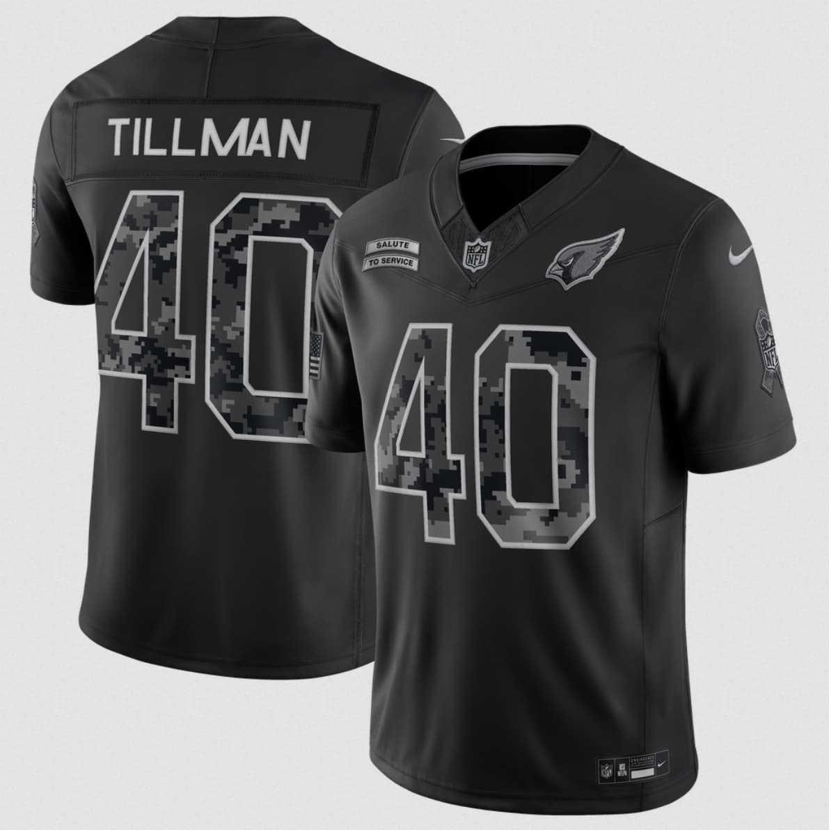 Men's Arizona Cardinals #40 Pat Tillman Black 2026 F.U.S.E. Salute to Service Limited Stitched Jersey,We sell and wholesale Men's Arizona Cardinals #40 Pat Tillman Black 2026 F.U.S.E. Salute to Service Limited Stitched Jersey on line form chian!